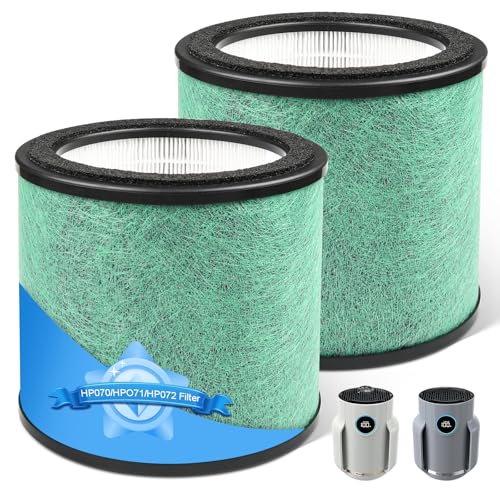 Image of 2 Pack HP070 Petpro Filter Replacement for Shark HP070 Air Purifier