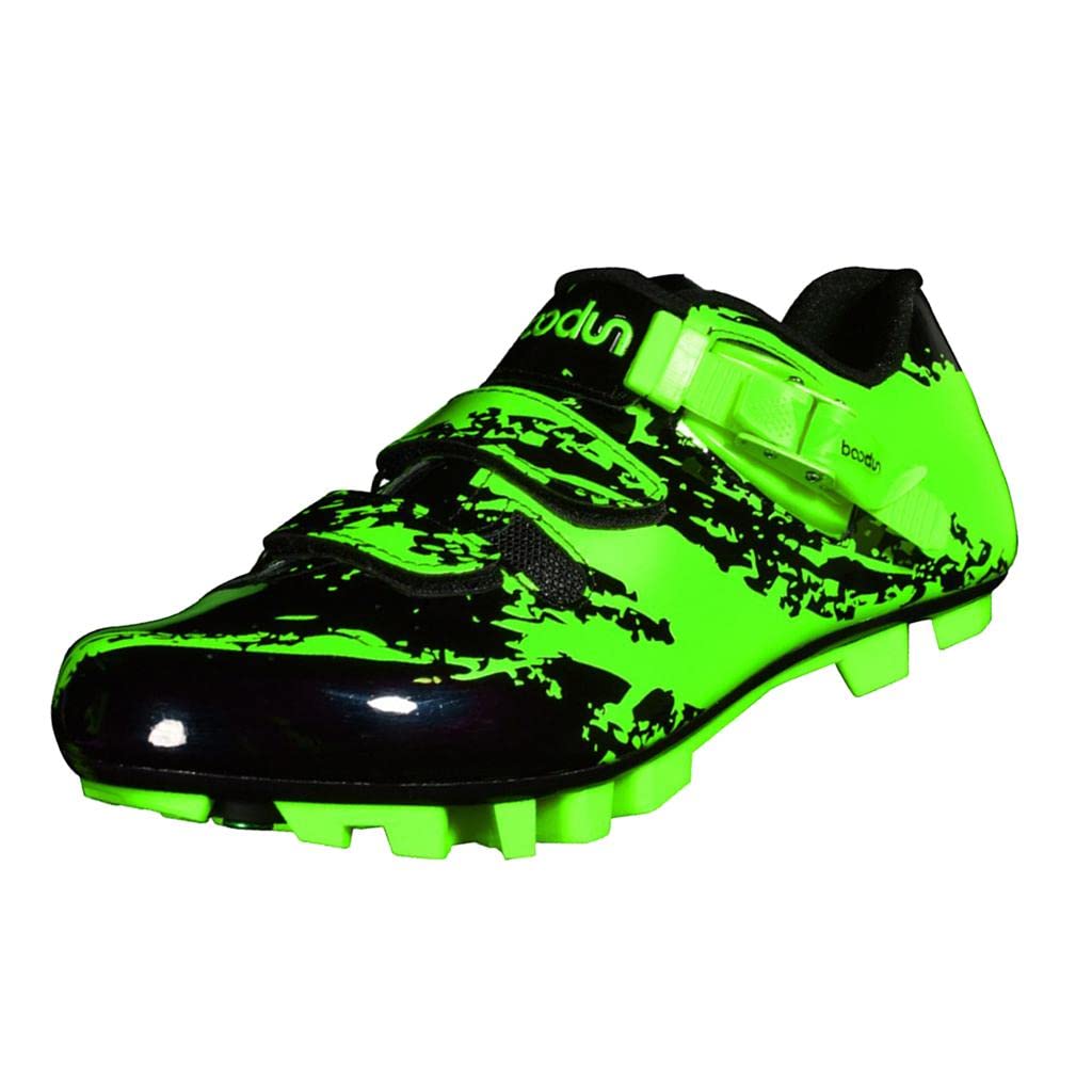 CALANDIS Unisex Mountain Cycling Shoes MTB Bicycle Bike Shoe Fit 2 Bolt SPD Cleats 44 | Men | Cycling Shoes & Shoe Covers