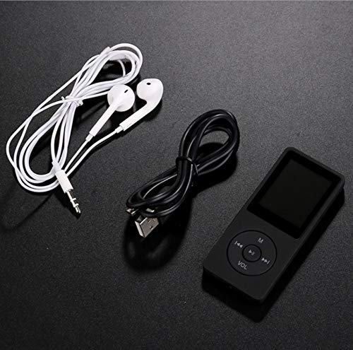 Mini MP3 MP4 Player Digital portatil,Preto