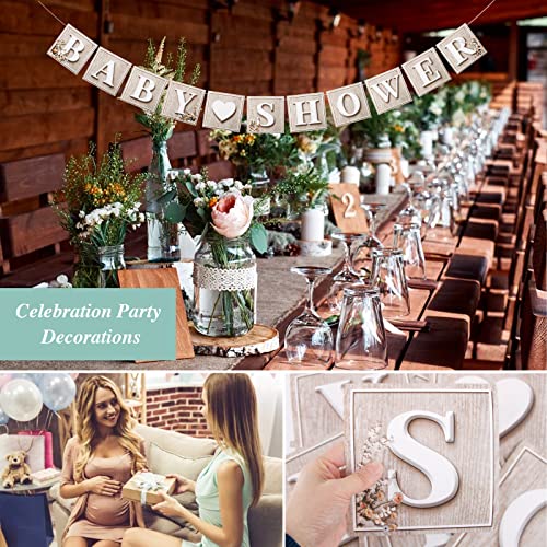 Striscione Baby Shower Festone Carta Scritta