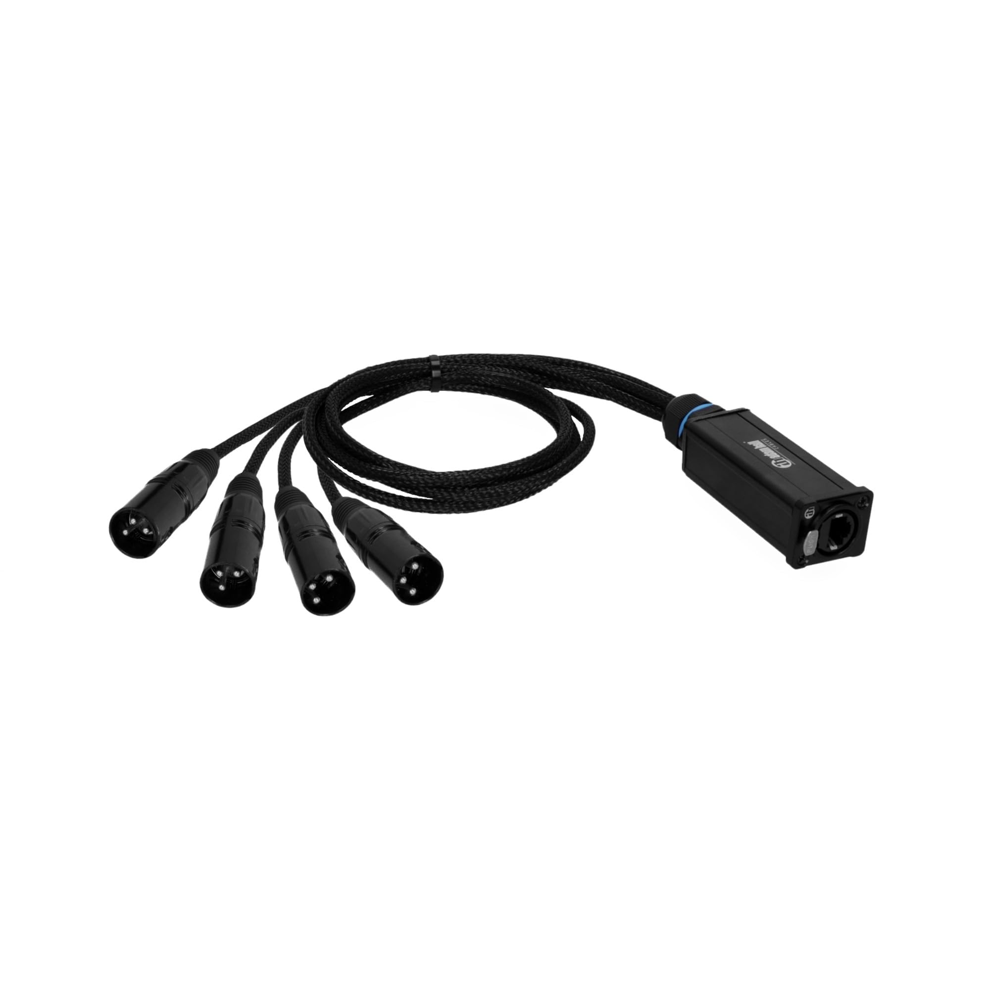 Adam Hall 4 STAR CATBOX XM3 Audio DMX Adapter 3-Pol XLR male Cat.6a