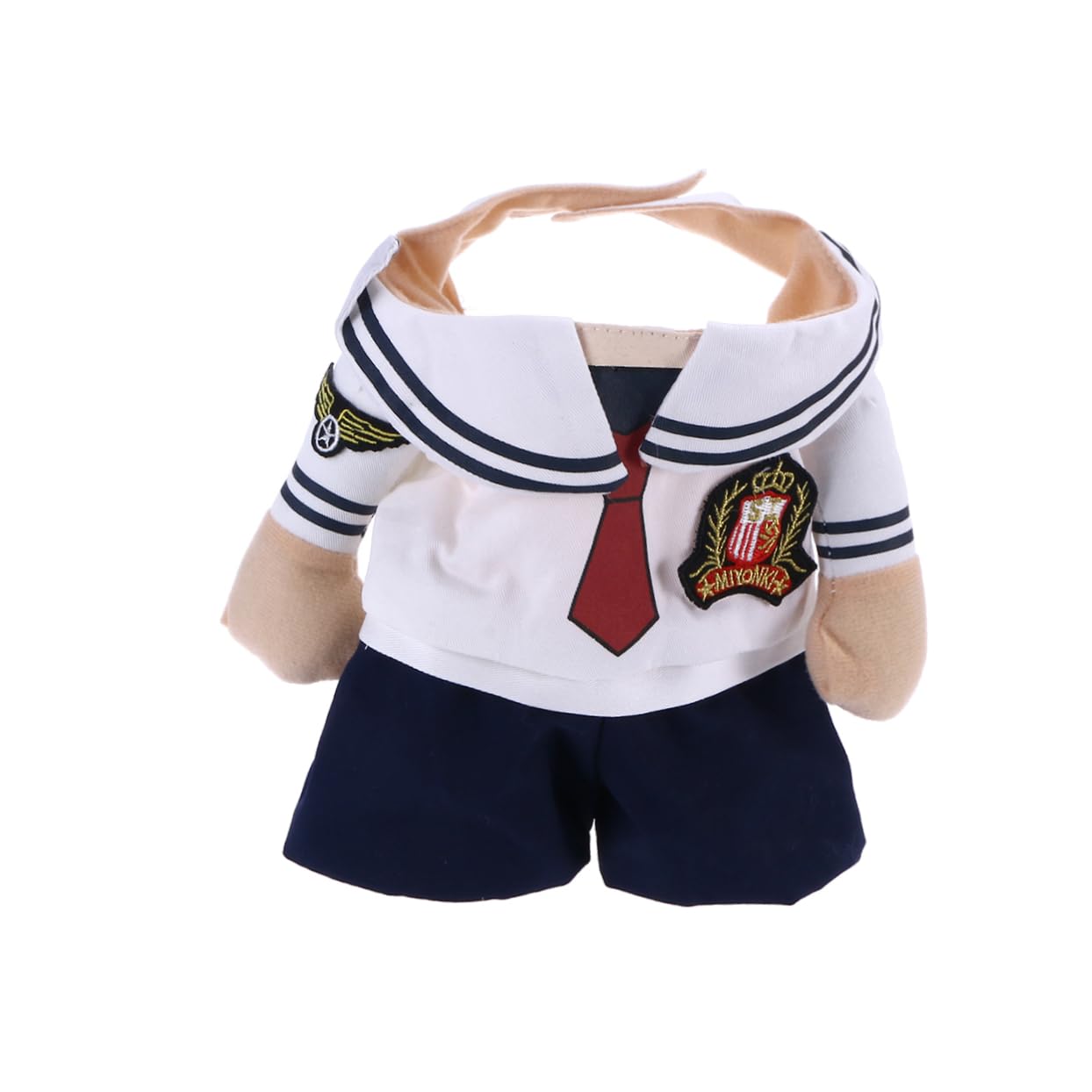 Angoily 3 Pz costume da cane da compagnia vestito da marinaio gatto vestiti abito abbigliamento per animali domestici costume da bagno per cani piccolo cane impostare tuta