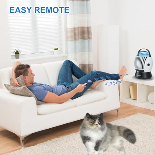 Ronjregan COOLING FANS THAT BLOW COLD AIR Mini Portable Air Conditioner Fan, Oscillation Mini Ac Unit Cooling Fan Small Air Conditioners Portable thumb #4