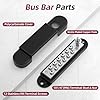 RVBOATPAT Power Distribution Block 12V 150A 1/4" Stud Marine Bus Bar 12 Volt DC Battery Busbar for Boat Automotive Solar Wiring #1