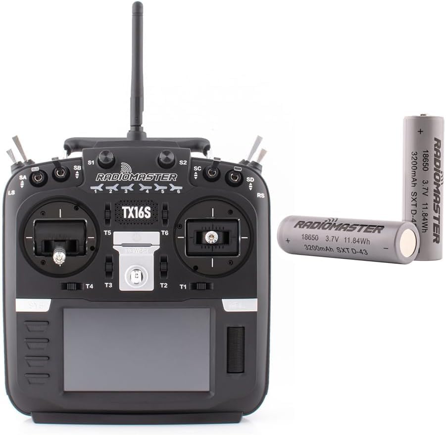 Amazon.com: RadioMaster TX16S MKII V4.0 Hall Gimbal 2.4G 16CH ELRS