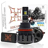 HIKARI Ultra LED Headlight Bulbs Conversion Kit -9004/HB1, Prime LED 12000lm 6K Cool White