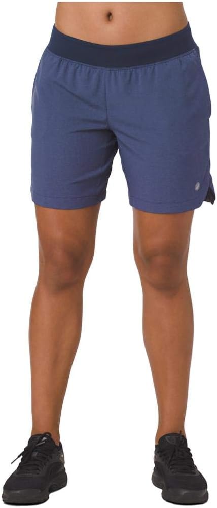 ASICS Women's Reflective bar 7" Short