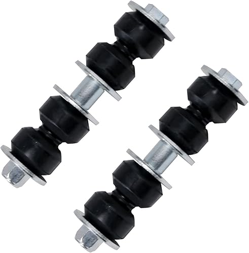 Miniatura 1597 de Detroit Axle - Kit de suspensión delantera de 10 piezas para Chevy Aveo Aveo5 Pontiac G3 Wave 2 Ready Struts Assembly 2 Enlaces de barra
