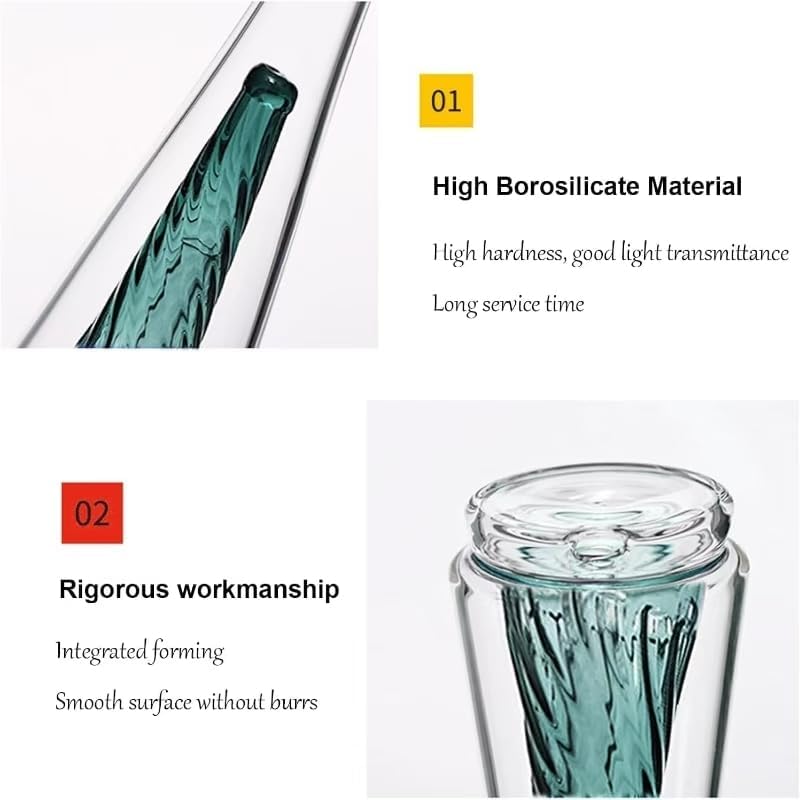 Glass Vase for Home Furniture Decoration (Transparent)