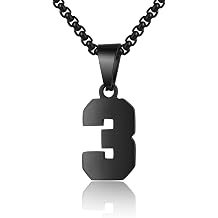 Boy Black Athletes Jersey Number 