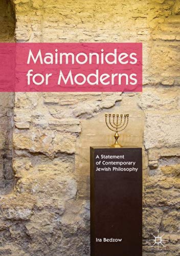 Buy Maimonides for Moderns — BookShops.in