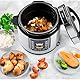 Avilia Multifunktionale Küchenmaschine mit 20 Programmen – Multicooker 5 l, LED-Display, digitale Steuerung, ideal für Joghurt, Reis, Porridge und andere Lebensmittel, Edelstahl, 930 W + gratis Löffel