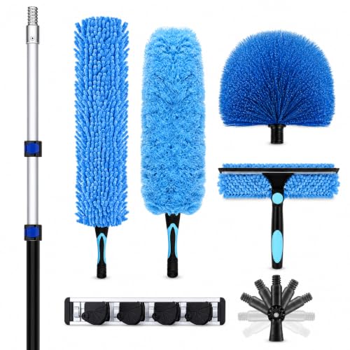 20ft-High-Ceiling-Duster-Kit-with-5-12ft-Extension-Pole 20ft High Ceiling Duster Kit with 5-12ft Extension Pole - Image 1