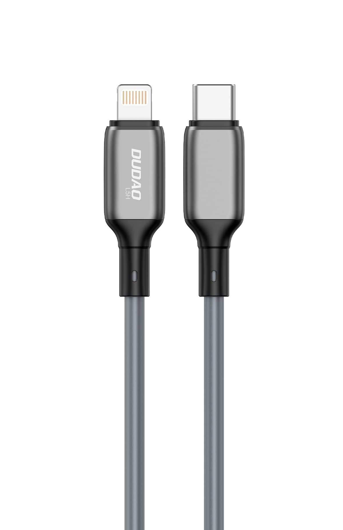 DUDAO L5H 65W Type C To Ligtning Cable 1M/3.3F, Super-fast charging Cord PD up to 65W & Data Sync Certified Compatible with iPhone 14, 13, 12, 11, X, XS, 8 Air pods, Pro, 1 Meters (Grey) (B09KY8X3JP) Amazon Price History, Amazon Price Tracker