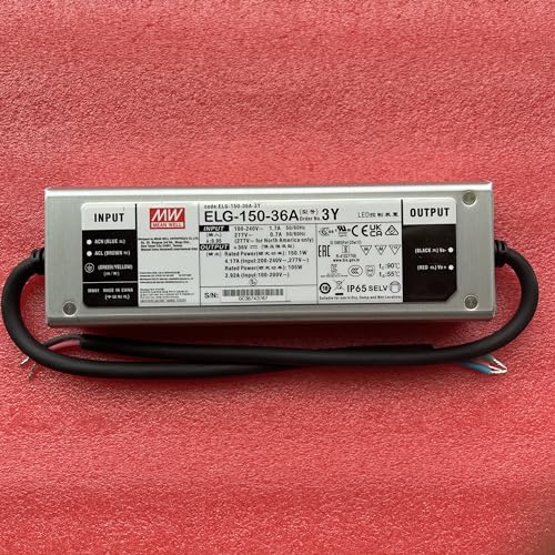 Mean Well ELG-150-36A-3Y Constant Voltage + Constant Current LED Driver ELG-150