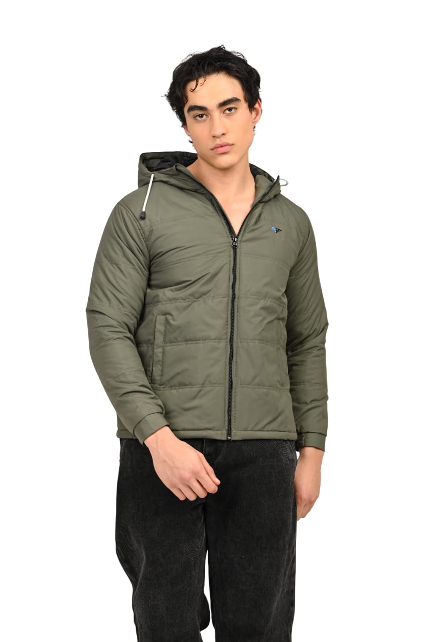 Men’s Hooded Puffer Jacket | Lightweight Warm Quilted Winter Jacket with Detachable Hood | Windproof & Water-Resistant Full Zip Outerwear-picture-24