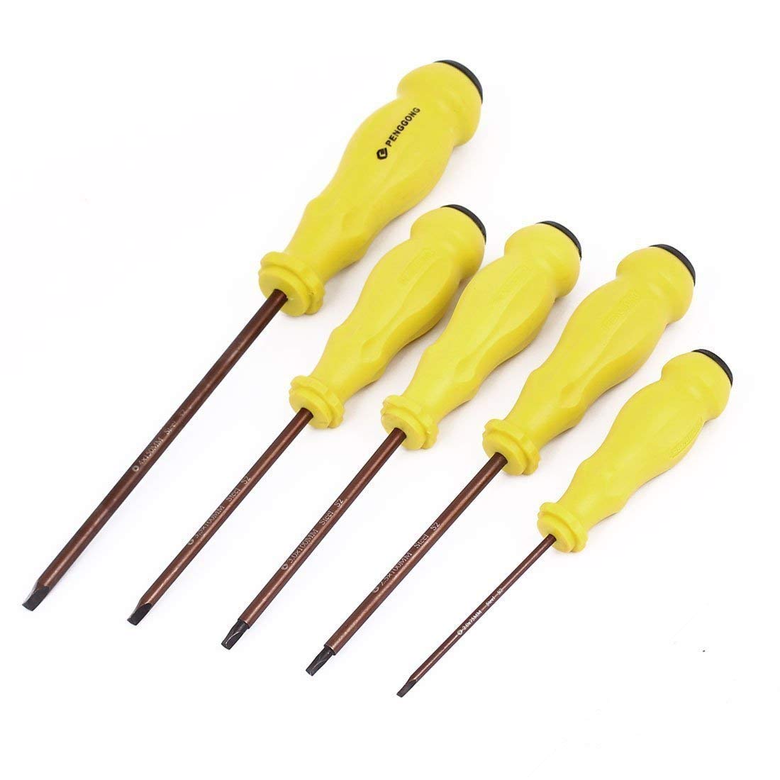 Triangle Screwdriver Set, 5 PCS Megnetic Screwdriver 4mm 3.5mm 3mm 2.5mm 2mm, Triangle Screw Drivers for Toy Repair & Batttery Replacement, Electronic Equipment Disassembly