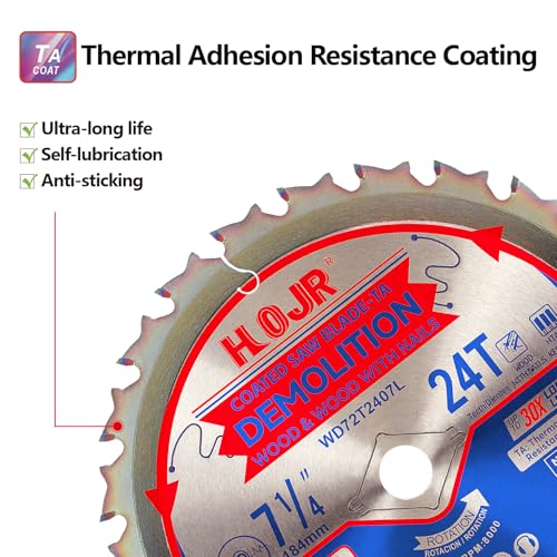 HOJR Demolition Circular Saw Blade