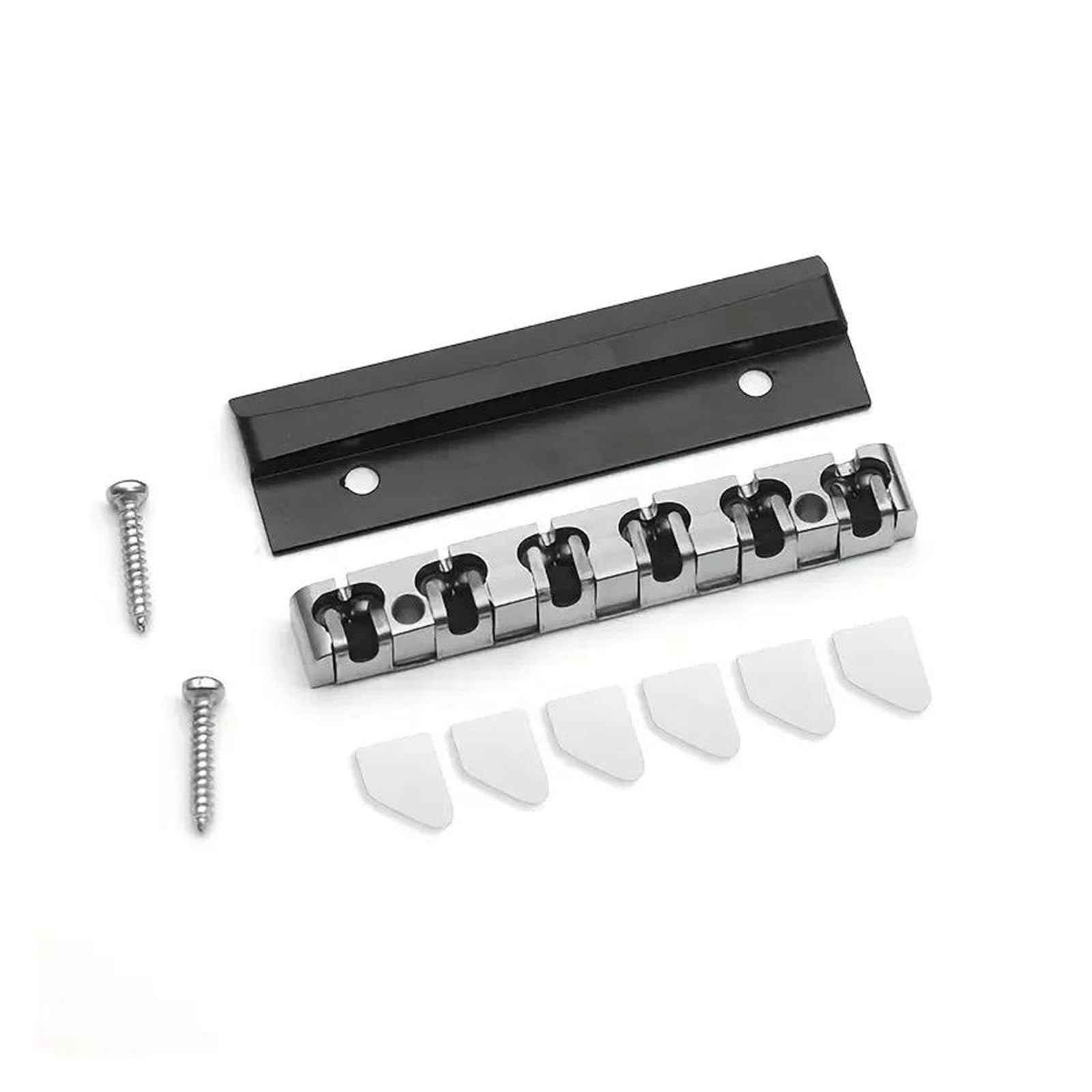 Sostituzione Del Dado A Rulli In Acciaio Inossidabile Da 43 Mm Per Chitarra Sostituzione Del Capotasto Per Chitarra | Consente ai musicisti di abbinare l'estetica della propria chitarra pur mantenendo un'elevata funzionalità e durata