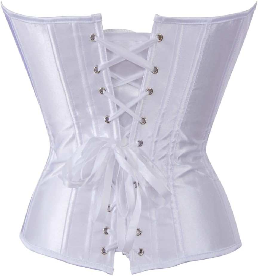 frawirshau Corsets for Women Plus Size Black Corset Sexy Bustier Corset Top Lingerie - Image 3