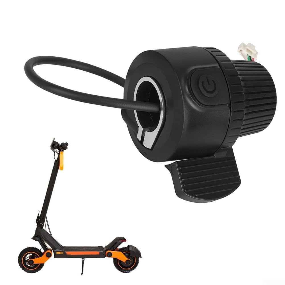 HaloModora Thumb Throttle Accelerator Replacement, Black Plastic Speed Control Lever Compatible for Kukirin for G3 G4 Electric Scooter