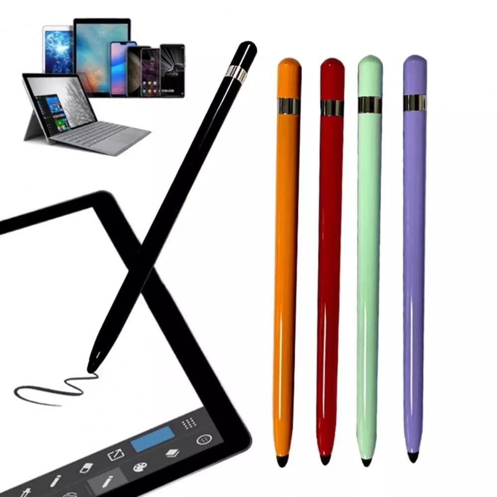 Penna touch screen 2 in 1 e Penna a Sfera - Nero per Tablet, Smartphone - Italiano