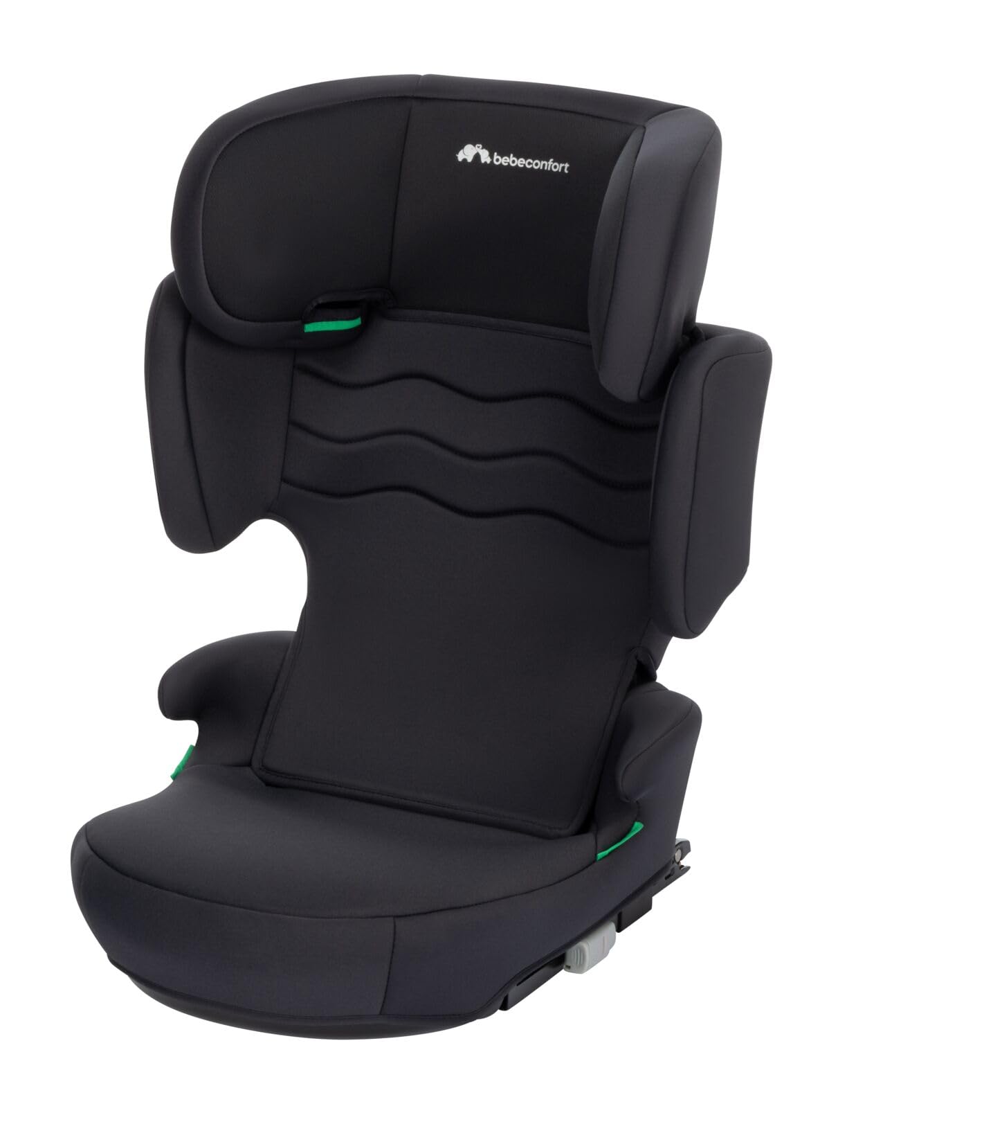 Bebeconfort Hera Fix i-Size Seggiolino con schienale, ISOFIX, I-Size, Installazione con cintura di sicurezza, compatto e leggero, da 3,5 anni fino a 12 anni, 15-36 kg, 100-150 cm, Mineral Black