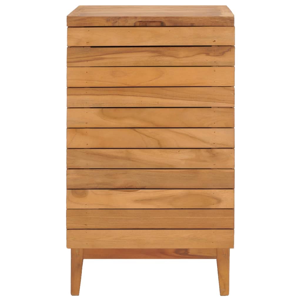 vidaXL Cesto de la Ropa Sucia Canasta Caja Papelera Lavandería Baño Almacenamiento Jardinera Plantador 40x40x70 cm