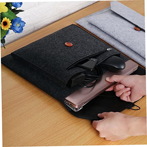 Slim bolsa de la computadora con acabados minimalistas y elegantes 2