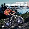 FENGQS Electric Bike for Adults, 40MPH E Bikes for Men, 3000/5000W Peak Dual Motor ebike, 52V 23AH Battery, 100 Miles Range Ebike,26” Fat Tire, Full Suspension, Hydraulic Disc Brake #4