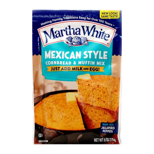 Martha White Mexican Style Corn Bread & Muffin Mix (6 oz) 3 Pack