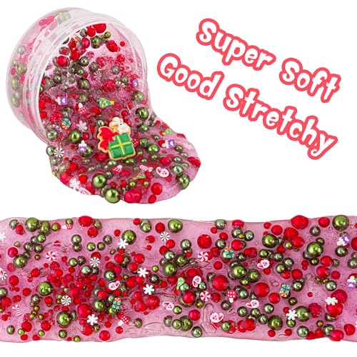 Green & Red Pearl Bead Slime - image 2