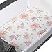 Mika Micky Fitted Sheet for Bedside Crib (Flora)¡­