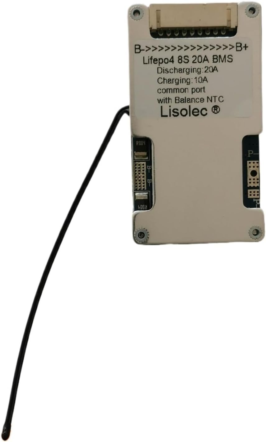 BMS 8S 24V LiFePO4 100A 200A NTC Protection Board 15A~150A for 24V Lithium Iron Phosphate Battery Solar Storage Off-grid System(200A Common Port NTC)