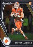 2021 Panini Prizm Draft Picks #106 Trevor Lawrence Clemson Tigers RC Rookie Card Official NCAA Football Trading Card in Raw (NM or Better) Condition