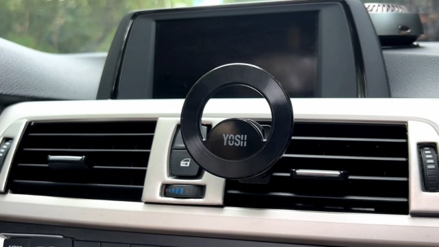 YOSH Support Voiture MagSafe Pour IPhone | Porte Téléphone Magnétique Grille Aération - Sans Recharge