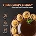 HEMANI Pani Puri - Coins - Comes with Masala - Ready to Cook - 400g (14.1 oz) - All Natural, Vegan & Non-GMO - Indian Origin