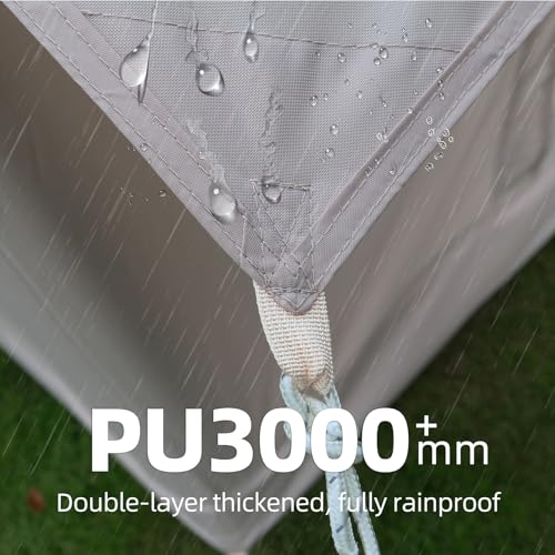 Carpa inflable para camping 4 estaciones 6 personas miniatura 3