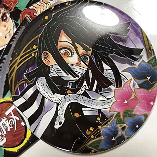 Amazon | 鬼滅 コレクション缶バッジ第4弾 伊黒 原作缶バッジ | バッジ