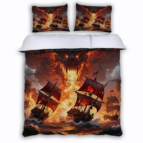 Housse de couette 2 personnes facile à border en microfibre douce