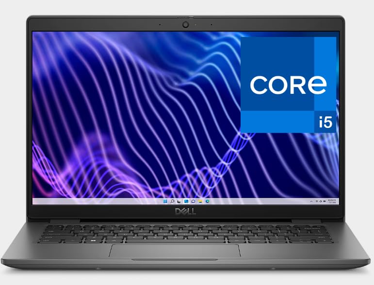 Image of Dell Latitude 3440 Business Laptop 14 inch FHD, Intel Core i5-1235U, 16GB RAM, 512GB NVMe SSD, Webcam, Backlit Keyboard, HDMI, USB C, Wi-Fi, Bluetooth, Windows 11 Pro, Notebook, Gray