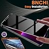 BNCHI 2 Pack 4 Way 360° Privacy Screen Protector for iPhone 16e /iPhone 14/13 /13 Pro 6.1-Inch, Horizontal and Vertical All Around Anti-Spy 9H Tempered Glass Film, Scratch Resistant, Zero Bubbles #5