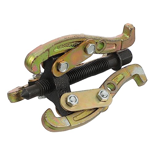 Beatifufu 1pc Puller Bearing Disassembly Tool Bearing Removal Tool Hexagonal Screw Bearing Remover Separate Lifting Device Car Tool Three-jaw Gear Remover Steel Pulling Tool 45# Steel