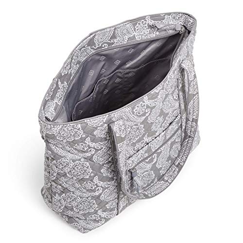 Image of Vera Bradley womens Cotton Collegiate Vera Tote Bag (Multiple Teams Available)