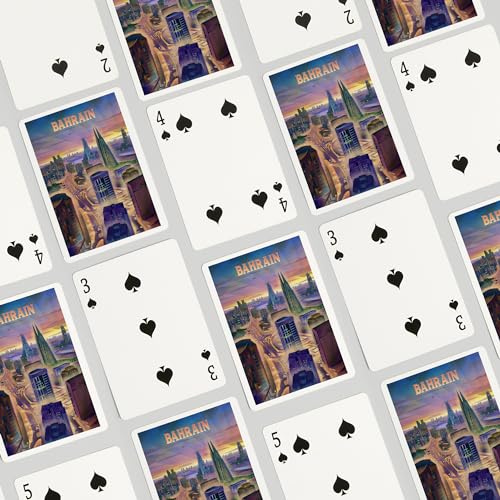 Baraja de Póker Manama, Bahrain, 52 cartas miniatura 4