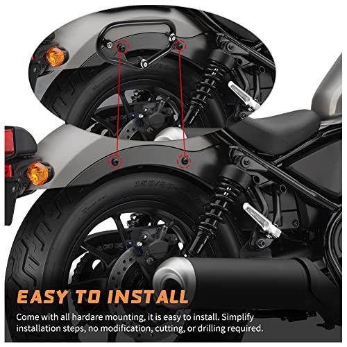 Fayedenicy Saddlebag Support Brackets