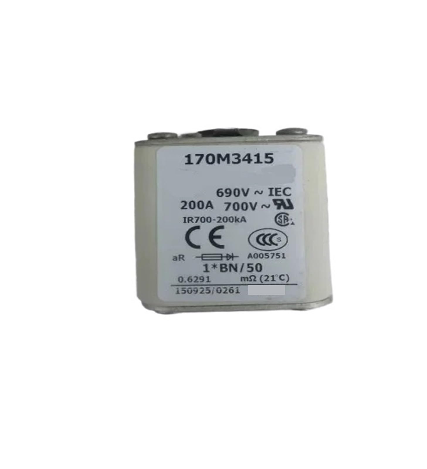 Fusible 170M3420 : Protégez votre onduleur contre les courts-circuits 300A