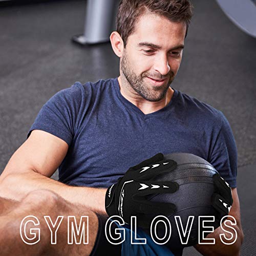 Cevapro Cycling Gloves Full Fingers MTB Gloves Anti-slip Weight Lifting Gloves Breathable Biking Gloves Gel Padding… - Image 7