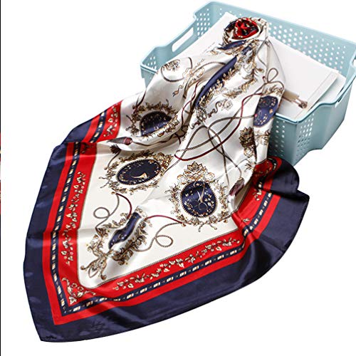 1 Unidade Lenço Touca Para Mulheres Bandana Cabeça De Cetim Envoltório De Cabelo De Seda Verão Xale