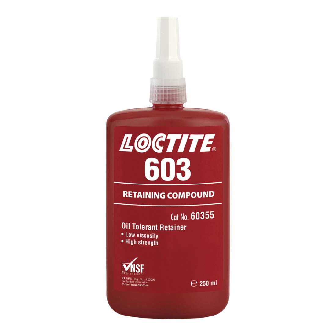 Henkel - Loctite 603 Bo 250Ml Egfd Retenedor Montajes Ajust. Piezas Aceitadas